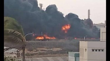 ¡Alarma en Paraguaná! Se produce incendio en la Refinería Cardón