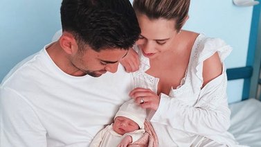 ¡Con raíces venezolanas! Nace la primera nieta de Zidane
