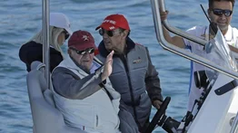 Así fue el recibimiento de Juan Carlos I en España (+Video)