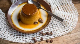 Flan para los amantes del café