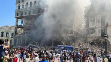 Ocho muertos y 30 heridos deja explosión de lujoso hotel en Cuba