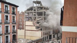Al menos 18 heridos y dos desaparecidos deja explosión en edificio de Madrid