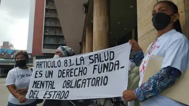 Pacientes oncológicos exigen dotación de insumos médicos Pacientes oncológicos exigen dotación de insumos médicos