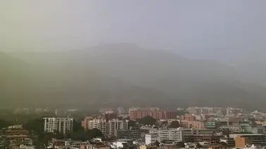 Nube de polvo del Sahara llegará a Venezuela Nube de polvo del Sahara llegará a Venezuela