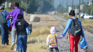 Caravana migrante se entrega a autoridades mexicanas Caravana migrante se entrega a autoridades mexicanas