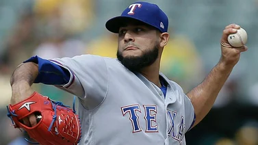 Martín Pérez lanzó un juegazo en la derrota de los Rangers