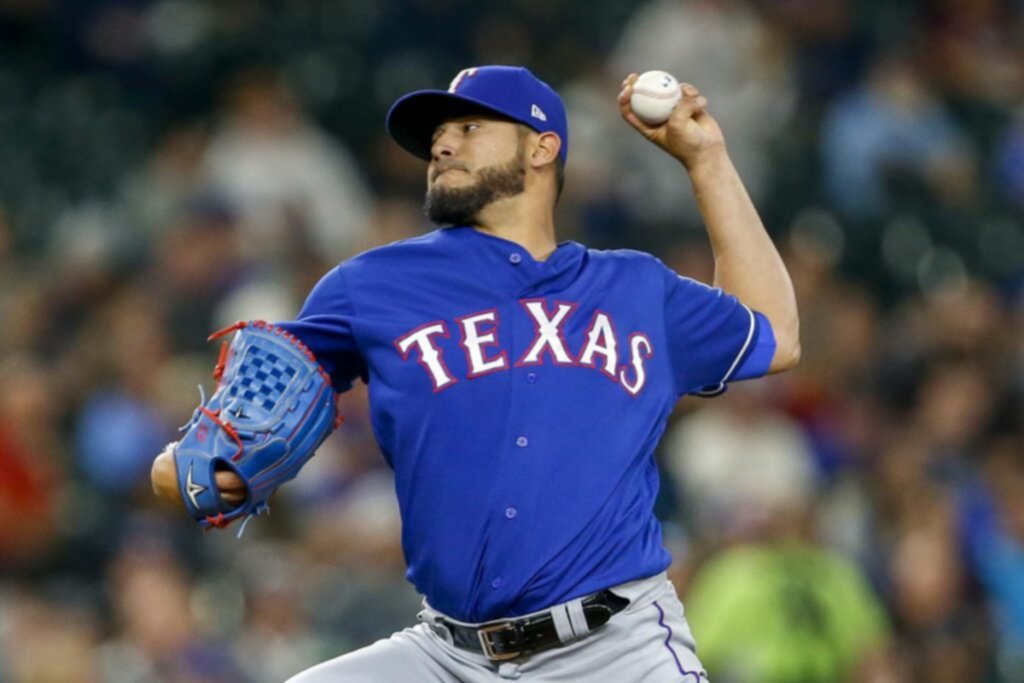 Martín Pérez lanzó un juegazo en la derrota de los Rangers