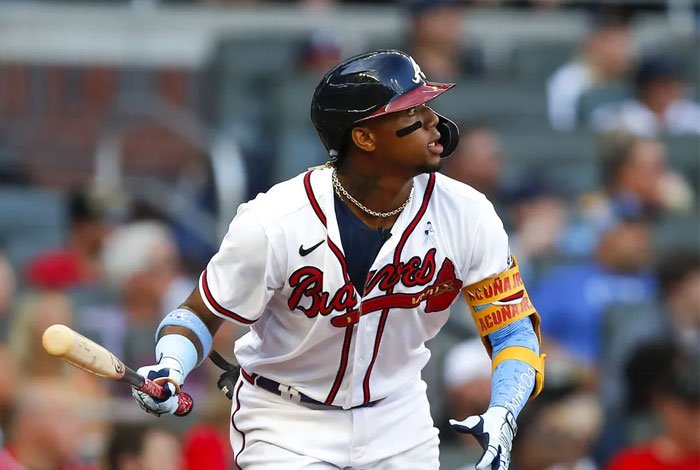 Ronald Acuña Jr volvió a jugar después de casi un año