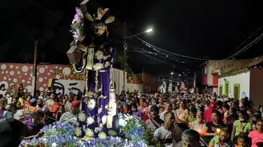Delincuentes dispersan con disparos procesión en Aragua Delincuentes dispersan con disparos procesión en Aragua