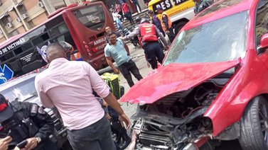 Registran dos fuertes accidentes de tránsito este miércoles (+Fotos)