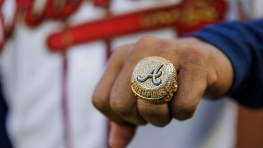 (+GALERÍA) Bravos de Atlanta reciben sus anillos de Serie Mundial