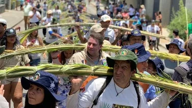 ¡Bajan los Palmeros de Chacao! Inicia la Semana Santa 2022