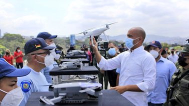 Drones vigilarán playas y balnearios de Miranda en Semana Santa
