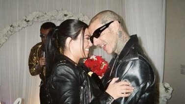 Kourtney Kardashian desmiente rumores de matrimonio legal con Travis Barker