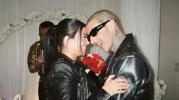Kourtney Kardashian desmiente rumores de matrimonio legal con Travis Barker