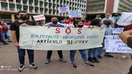 Pensionados y Jubilados toman las calles para exigir reivindicaciones