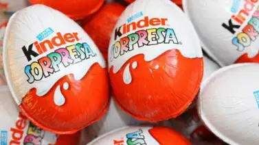 Retiran huevos Kinder del mercado en Europa por casos de salmonella Retiran huevos Kinder del mercado en Europa por casos de salmonella