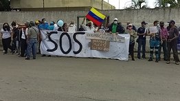 Pensionados y jubilados protestan ante el Ministerio del Trabajo este miércoles