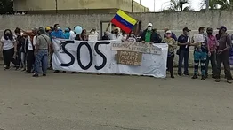 Pensionados y jubilados protestan ante el Ministerio del Trabajo este miércoles