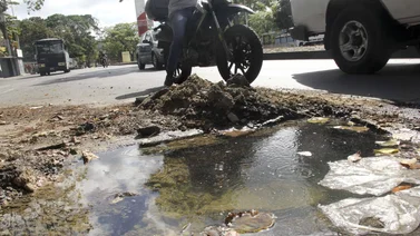 Calles de Carapita son para motocross