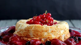 Merengue ligero con dos ingredientes