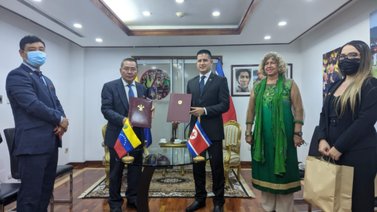 Venezuela y Corea del Norte suscriben cooperación deportiva