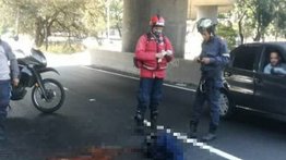Muere tras caer de un puente en la autopista Francisco Fajardo