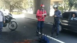 Muere tras caer de un puente en la autopista Francisco Fajardo