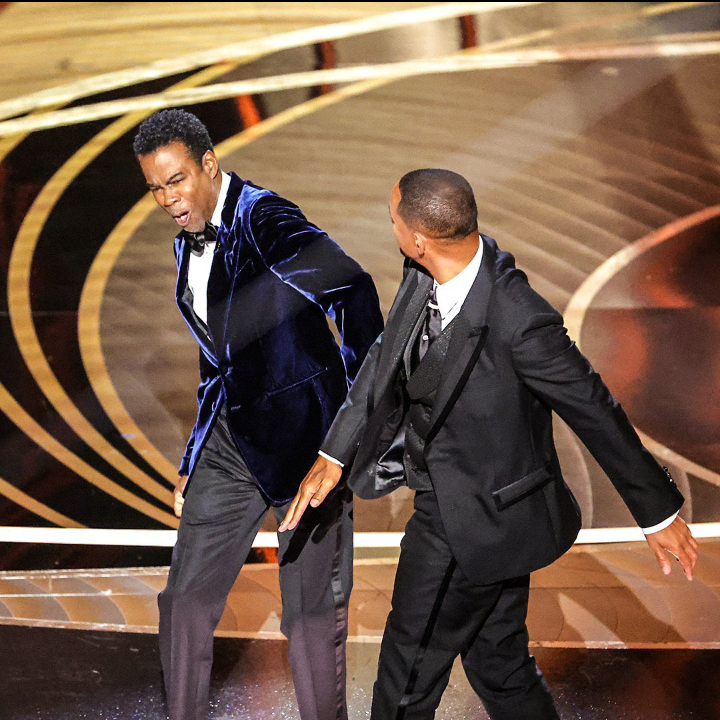 Will Smith desconcierta en la gala de los Oscar al golpear a Chris Rock Will Smith desconcierta en la gala de los Oscar al golpear a Chris Rock