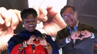 Francia Márquez y Gustavo Petro unen fuerzas por Colombia Francia Márquez y Gustavo Petro unen fuerzas por Colombia