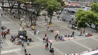 En el centro de Caracas el dólar BCV está "pintado en la pared" En el centro de Caracas el dólar BCV está "pintado en la pared"