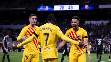El Barcelona goleó al Real Madrid en el Clásico