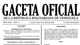 Incremento salarial en Venezuela es publicado en Gaceta oficial