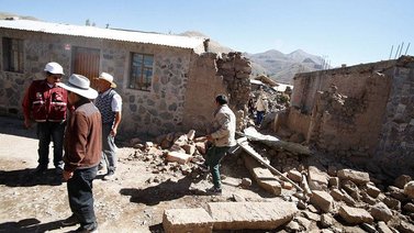 19 sismos dejan a más de 100 familias sin hogares en Perú