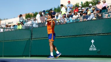 Rafael Nadal se prepara para debutar en Indian Wells