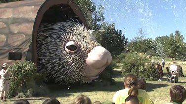 Revelan puercoespín gigante en la ciudad de Los Ángeles