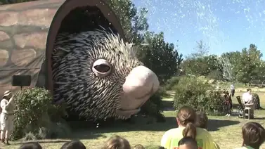 Revelan puercoespín gigante en la ciudad de Los Ángeles Revelan puercoespín gigante en la ciudad de Los Ángeles