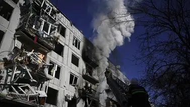 Rusia sigue con bombardeos y ataques en Kiev Rusia sigue con bombardeos y ataques en Kiev