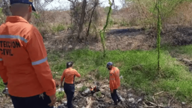 Hallan cadáver de recién nacido dentro de un bolso tricolor