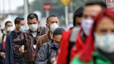 Colombia levantará uso de tapabocas en espacios públicos