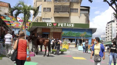 En la Redoma de Petare fijan la tasa del dólar "a la brava"