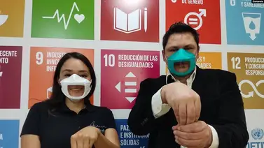 Mexicanos crean una mascarilla transparente para combatir la exclusión Mexicanos crean una mascarilla transparente para combatir la exclusión
