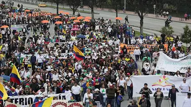 Convocan en Colombia paro nacional contra gobierno de Iván Duque Convocan en Colombia paro nacional contra gobierno de Iván Duque