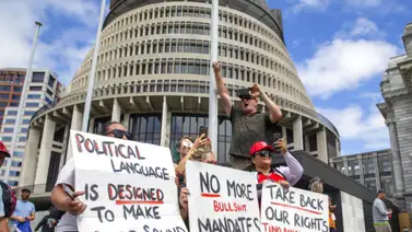 Nueva Zelanda: Arrestan a algunos manifestantes de caravana Nueva Zelanda: Arrestan a algunos manifestantes de caravana