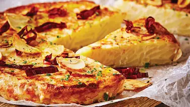 Tortilla española al horno Tortilla española al horno