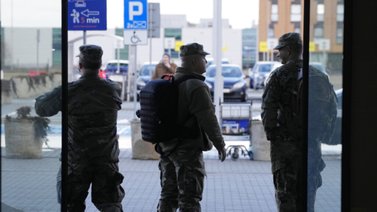 Soldados de Estados Unidos llegan a Polonia