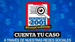 Denuncia en 2001: La tasa del dólar BCV es la legal