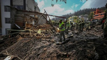 Quito: Autoridades limitan ingreso a zona de alud por delincuencia