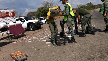 Lara: incautan 85 KG de droga oculta en cilindros de gas automotriz