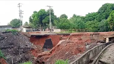 Alertan sobre el colapso inminente del puente Primero de Mayo en Ciudad Bolívar Alertan sobre el colapso inminente del puente Primero de Mayo en Ciudad Bolívar